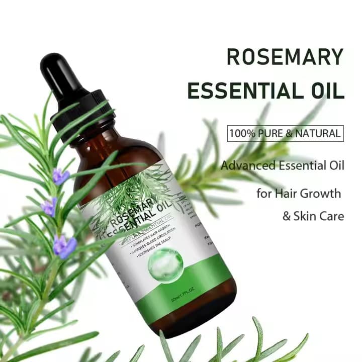 ROSEMARY OIL | olio per la crescita dei capelli per uomini e donne