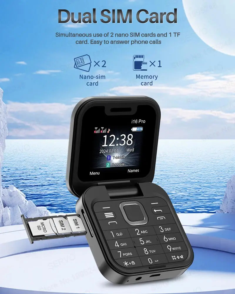 Nuovo MIni Fold Telefono cellulare