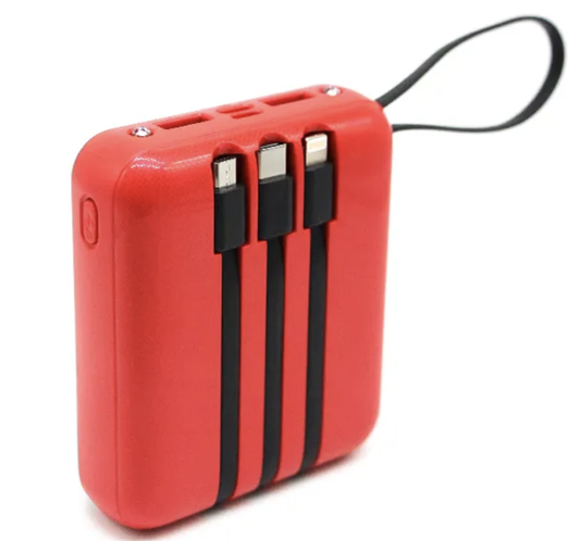 Cavi Caricatore portatile 10000mah Ricarica rapida.