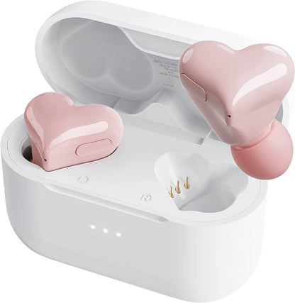 Cuffie rosa wireless Heartbuds