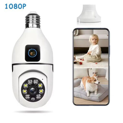 Telecamera lampadina IP Wi-Fi Dual Lens YOOSEE 4MP E27