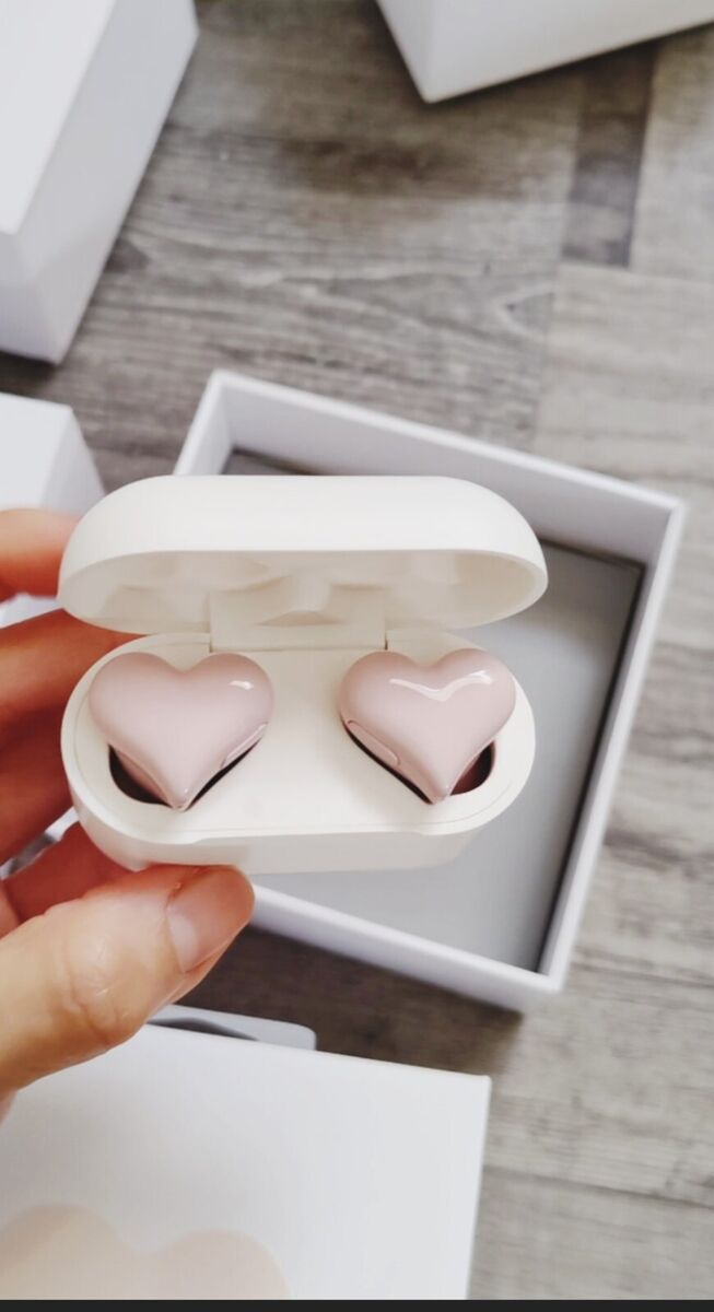 Cuffie rosa wireless Heartbuds